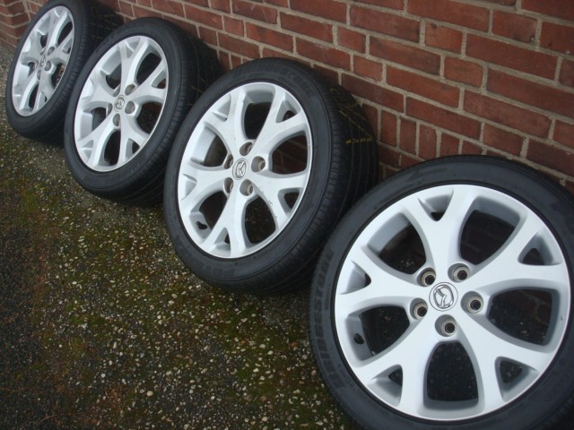 17’’Originele Mazdan Y-Spock Velgen en Banden 5x114.3
