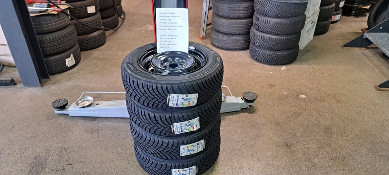 Renault Clio winterbanden 185/65R15 88 T NIEUW Hankook