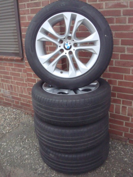 18” Orginele BMW Styling 605 Velgen met Banden Steek 5x120