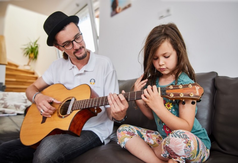 Muzieklessen aan huis