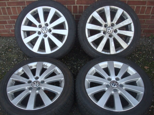 17”Orig VW Highline Velgen Golf 5 6 7 Audi a3 a4 Seat 5x112