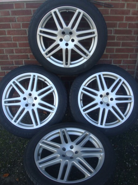 20 Inch RS 4 Velgen en Banden Steek 5x112