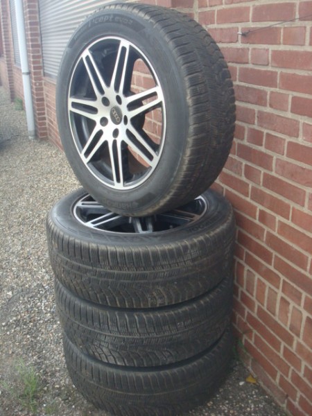 17 inch Audi velgen en Banden Steek 5x112