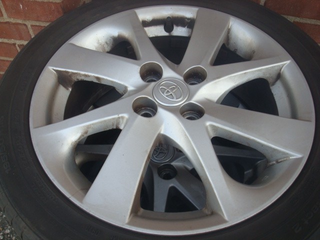 16”inch Toyota Yaris lichtmetalen velgen met Banden 4x100