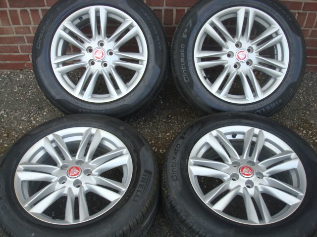 17’’Inch originele Dubel Spak velgen Jaguar XF-Type 5x108