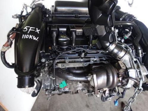 5FX Motor Peugeot Citroen 1.6-16v turbo 110kw-150pk EP6DT