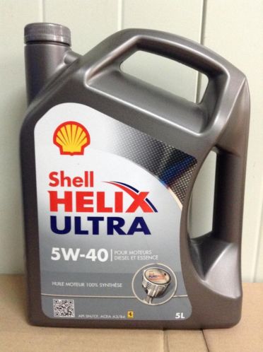 5W40 Shell Helix Ultra 5L - ACEA A3B3 A3B4 - API SNCF