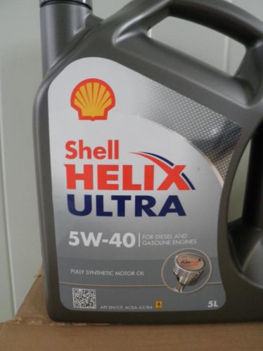 5W40 Shell Helix Ultra 5L ACEA A3B3 A3B4 API SNCF