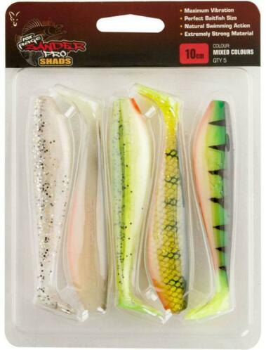 5x Fox Rage Zander Pro Shad (keuze uit 4 opties)