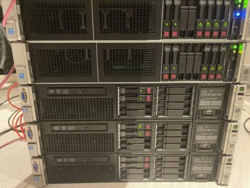 5x Hp dl380 servers