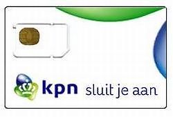 5x KPN Prepaid Simkaart incl.  10,- Beltegoed