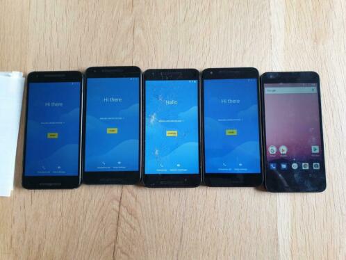5x LG Google Nexus 5x voor handig persoon