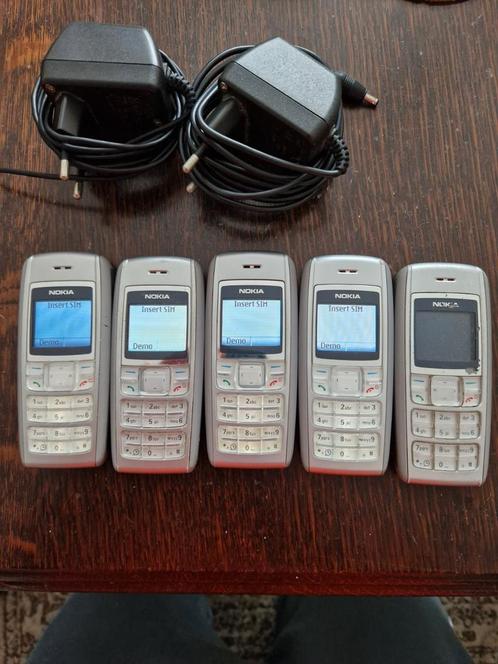 5x Nokia 1600 inclusief 2 laders