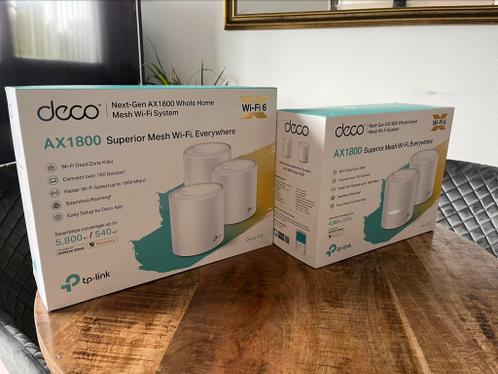 5x TP-Link Deco X20(3-pack)  (2-pack) t.b.v mesh WiFi deco
