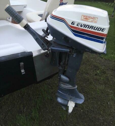 6 pk Evinrude langstaart buitenboordmotor