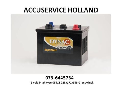 6 volt 84 ah start accu voor OLDTIMER verzenden mogelijk 