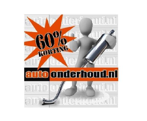 60 KORTING op een Ford Uitlaat, Einddemper uit voorraad