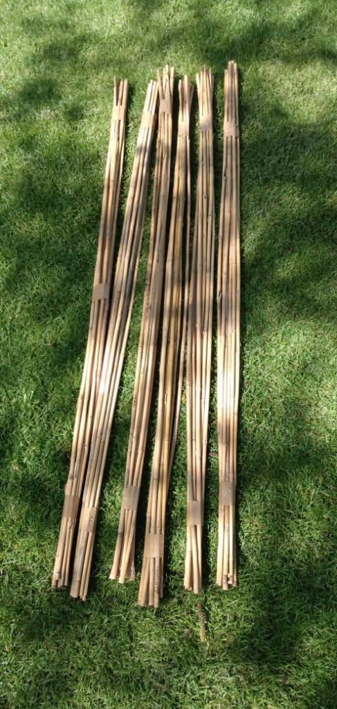 60 stuks bamboestokken