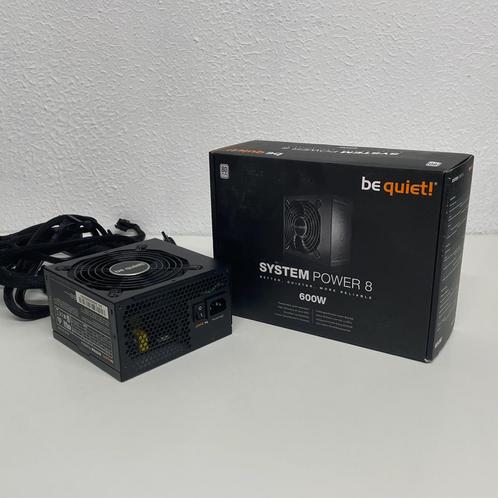 600W Be Quiet System Power 8 Voeding PC PSU in Nieuwstaat