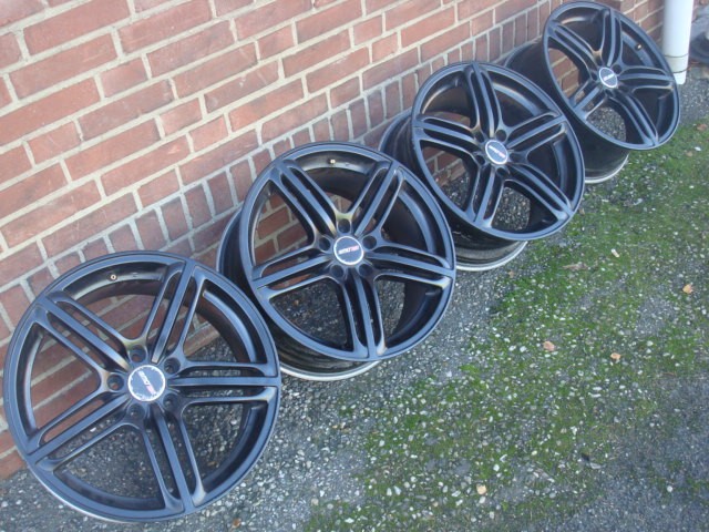 18’’Inch RS6 Zwart Black A3 A4 A6 Golf 5 6 7 Eos Leon Altea Octavia Passat 5x112