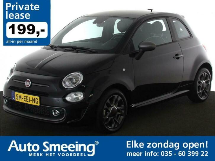 67X Fiat 500500C  Navigatie  V.a. 199,- Private Lease