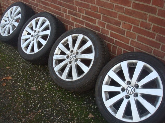 17”Orig VW Highline Velgen Golf 5 6 7 Audi a3 a4 Seat 5x112