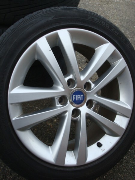 17''Originele Fiat Velgen en Banden Steek 5x110