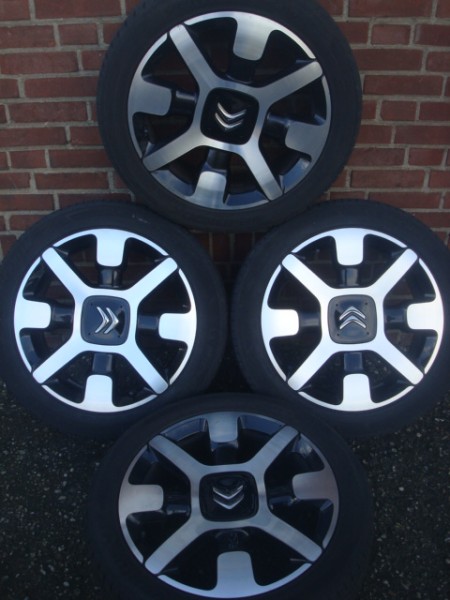 17 inch Originele Bicolor Citroën C3/C4 Cactus Velgen 4x108