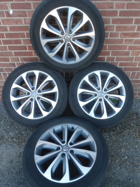 18’’Inch Originele Nissan Zilvergrijs Chroom Qashqai en Juke Velgen 5x114.3