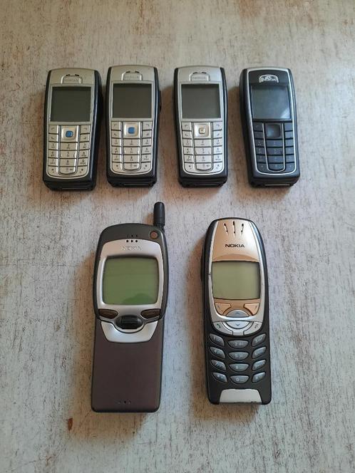 6x Oude mobieltjes  telefoons   zie fotox27s