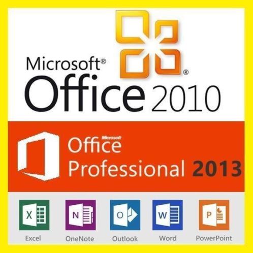7,-8,50Microsoft Office 20102013-Levering Dezelfde Dag
