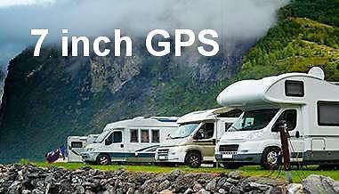 7 inch Camper GPS Navigatie met Campercontact