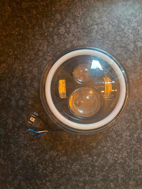 7 inch koplamp met DRL