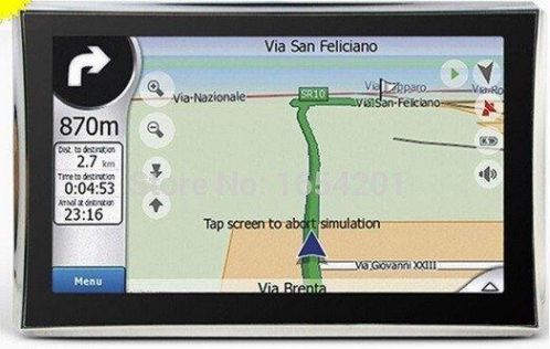 7 inch TrackZ EoM Navigator GPS, EU Full, 8GB