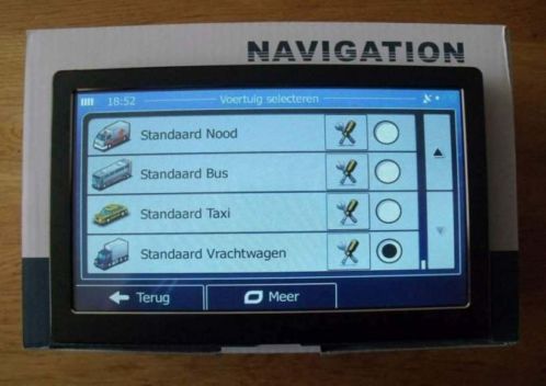 7 inch Vrachtwagen GPS Navigatie met Bluetooth