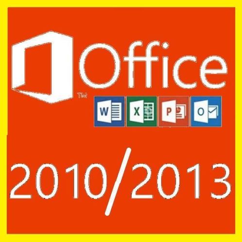 - 7,- MS Office 20102013 - Dezelfde dag nog in huis -