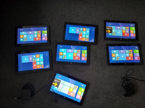 7 Windows RT tablets - Meeste in perfecte staat, enkele met