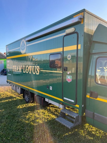 Iveco Daily van with Team Lotus setup