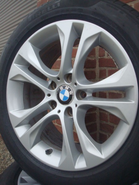 18” Orginele BMW Styling 605 Velgen met Banden Steek 5x120