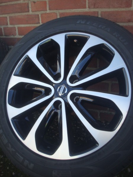 18’’Inch Originele Nissan Qashqai Velgen en Banden 5x114.3