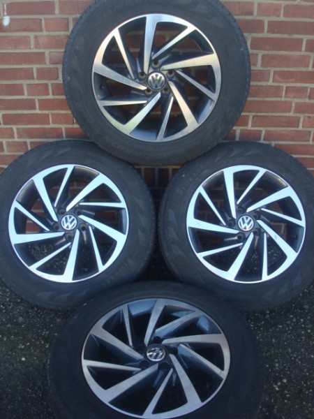 17’’Inch Originele VW Woodstock Velgen en Banden 5x112