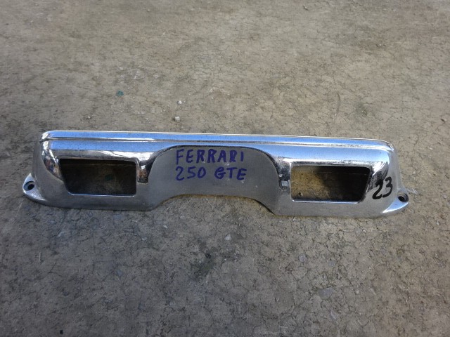 License plate light support for Ferrari 250 GTE