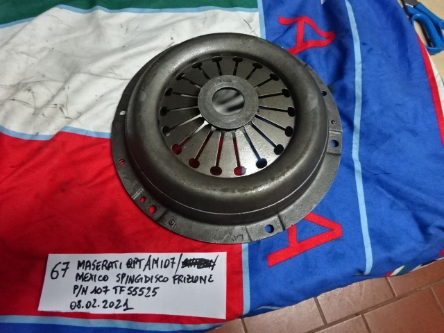Clutch pressure plate for Maserati Mexico and Quattroporte S1-S2