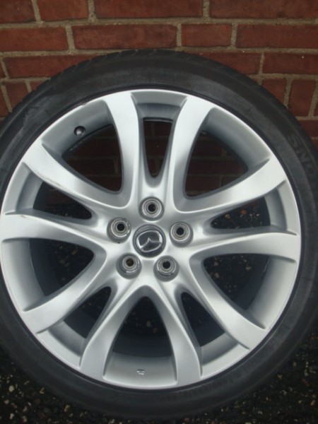 19” Originele Mazda CX-5 Velgen met Banden 5x114,3