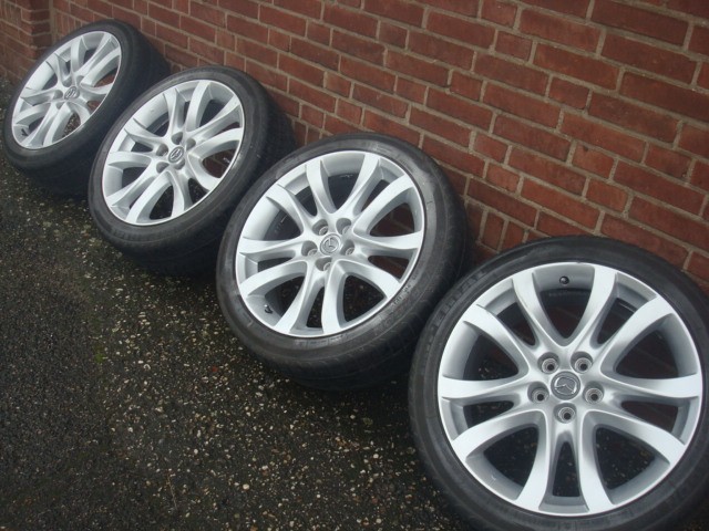 19” Originele Mazda CX-5 Velgen met Banden 5x114,3