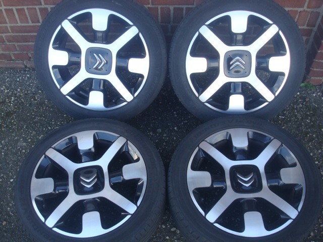 17 inch Originele Bicolor Citroën C3/C4 Cactus Velgen 4x108