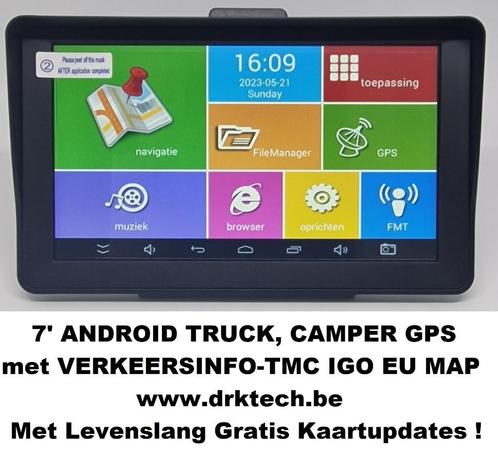 7x27 Android CamperVrachtwagenAuto GPS Heel Europa Map- TMC.