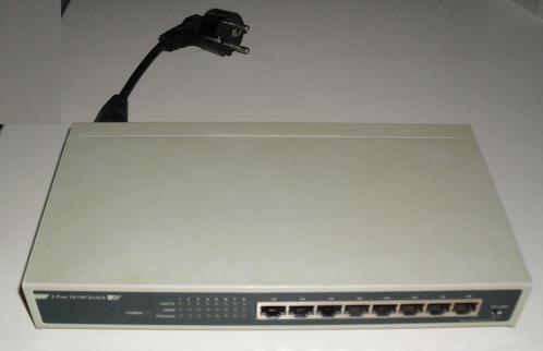 8-poorts Fast Ethernet Switch