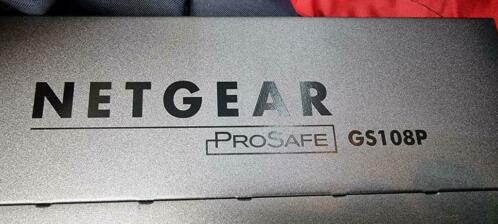 8-poorts Gigabit Ethernet Camera Switch met 4-PoE poorten