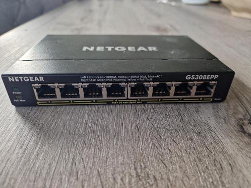 8-poorts Gigabit Ethernet PoE Plus-switch (123 W)